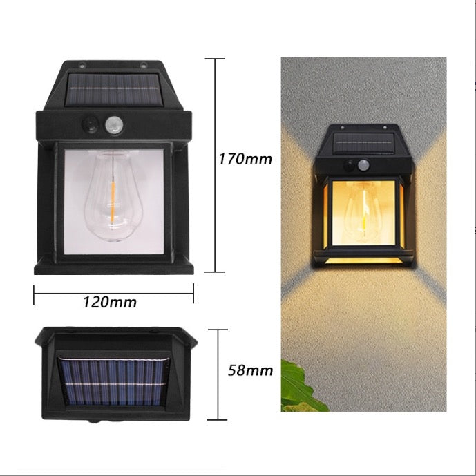Lampe Solaire Intelligente 3-en-1 – Éclairez Votre Maison avec Style et Sécurité !