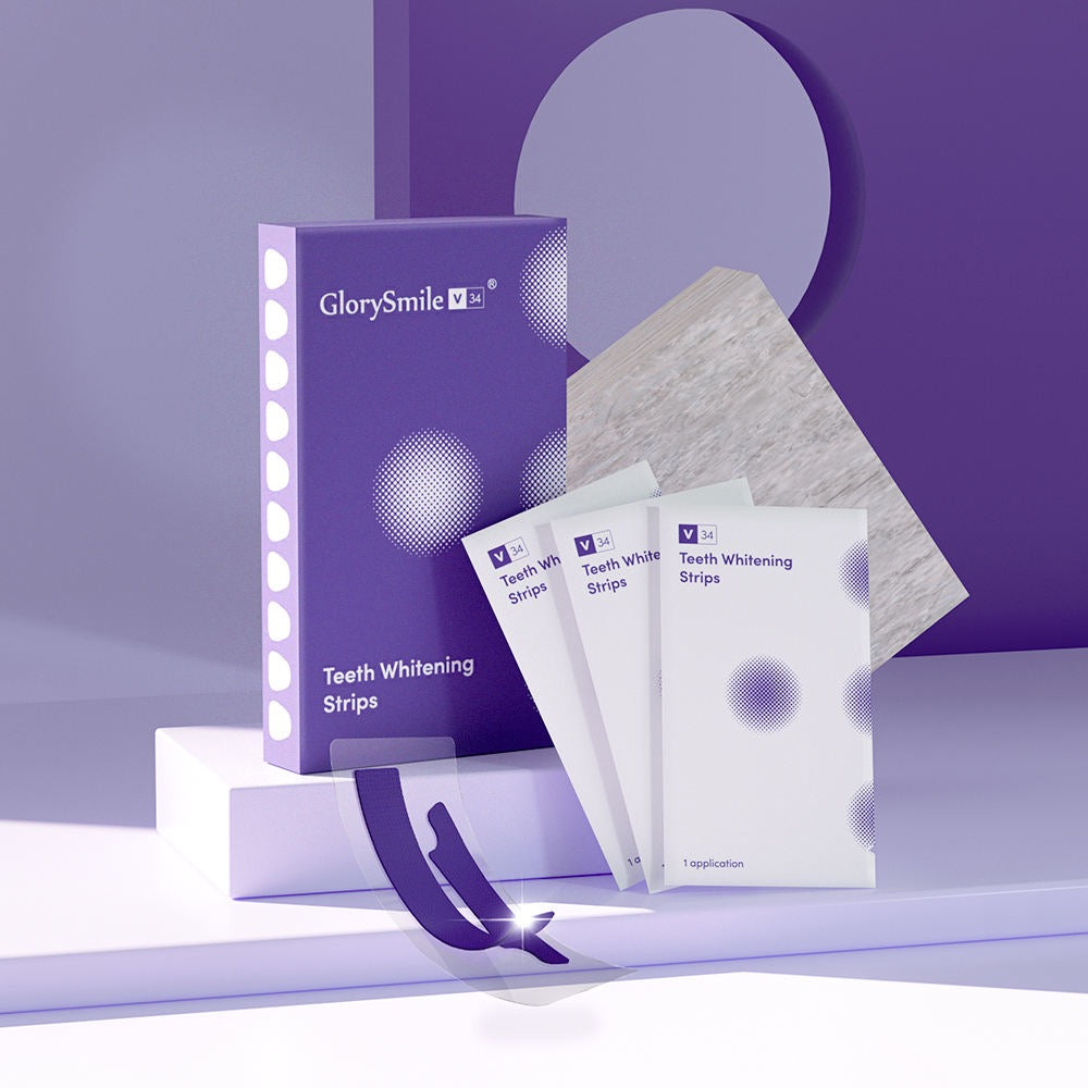 Glory Smile ™| Bandes de blanchiment dentaire