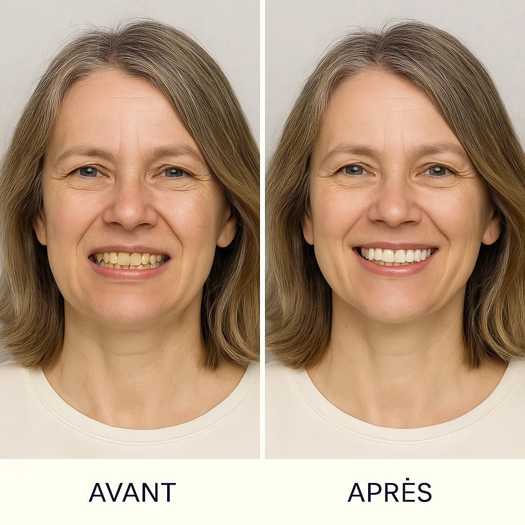 Stylo  blanchissant des dents instantanée