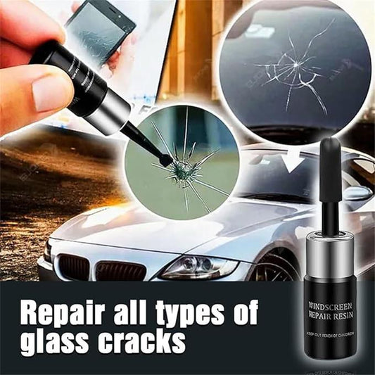 VerreFix™ – Kit de Réparation de Verre -Effacez les Fissures et les Éraflures Facilement !